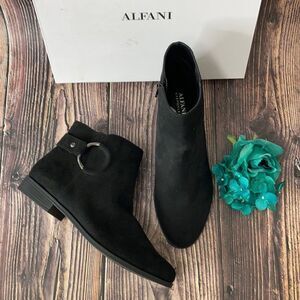 Alfani Black Step 'N Flex Avvia Booties